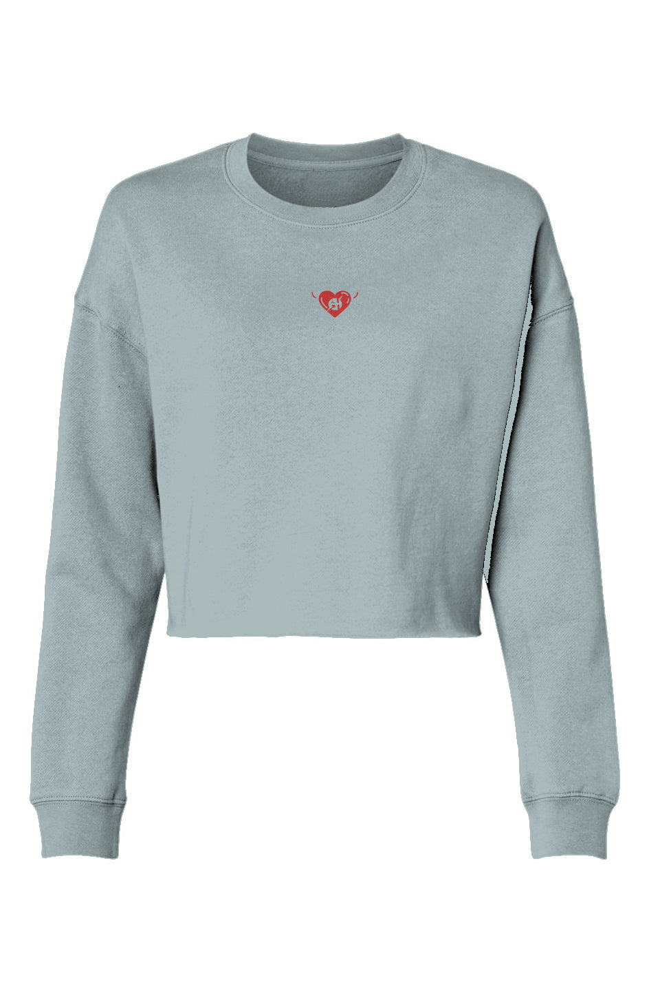 FH HEART Lightweight Cropped Crew