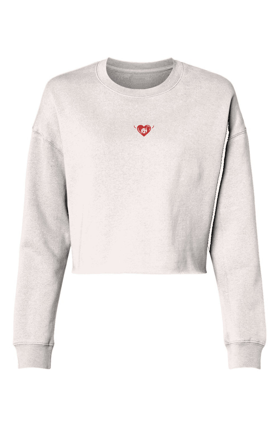 FH HEART Lightweight Cropped Crew