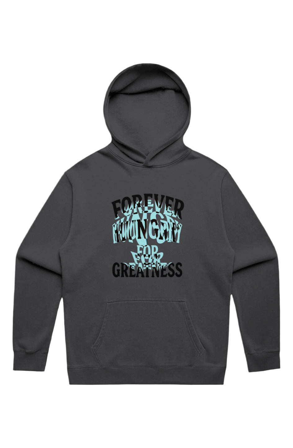 Forever Hungry MENS RELAX FADED HOOD