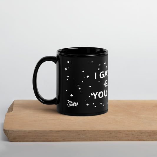 Black Glossy Mug - Forever Hungry Lifestyle