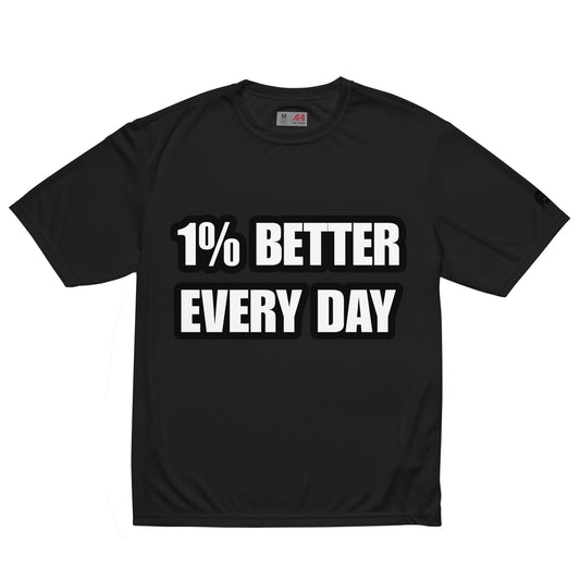 Forever Hungry 1% Unisex performance crew neck t-shirt
