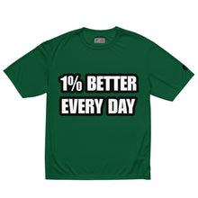 Load image into Gallery viewer, Forever Hungry 1% Unisex performance crew neck t-shirt - Forever Hungry Lifestyle