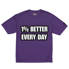 Load image into Gallery viewer, Forever Hungry 1% Unisex performance crew neck t-shirt - Forever Hungry Lifestyle