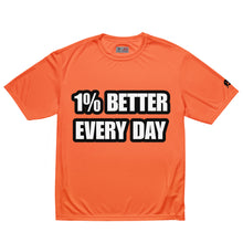 Load image into Gallery viewer, Forever Hungry 1% Unisex performance crew neck t-shirt - Forever Hungry Lifestyle