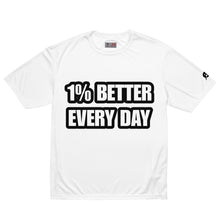 Load image into Gallery viewer, Forever Hungry 1% Unisex performance crew neck t-shirt - Forever Hungry Lifestyle