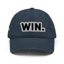Load image into Gallery viewer, WIN. Distressed Dad Hat - Forever Hungry Lifestyle