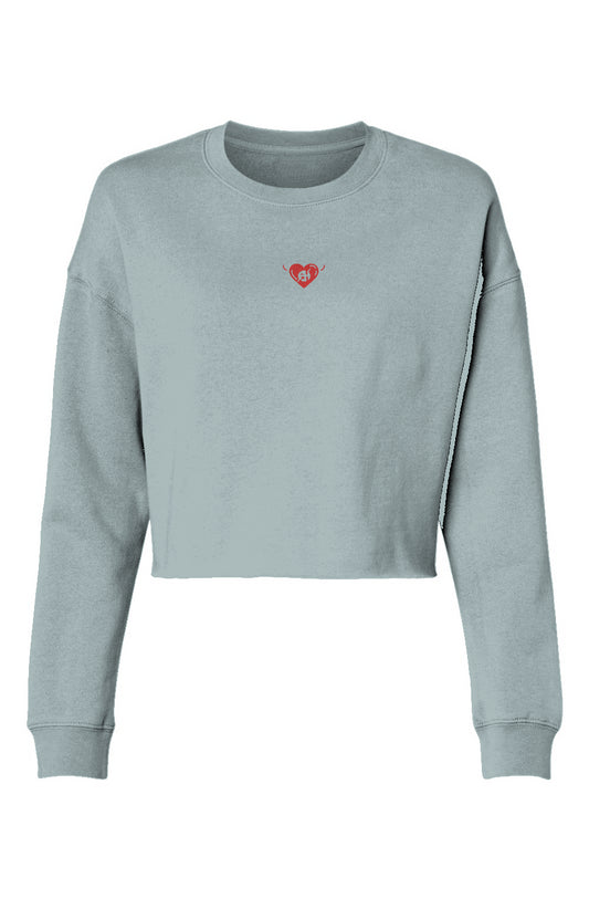 FH HEART Lightweight Cropped Crew