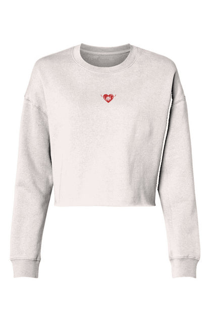FH HEART Lightweight Cropped Crew