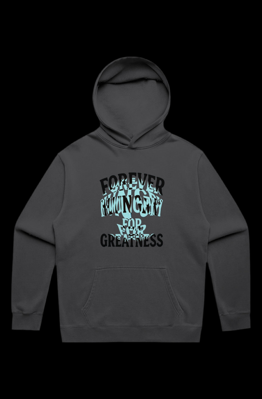 Forever Hungry MENS RELAX FADED HOOD