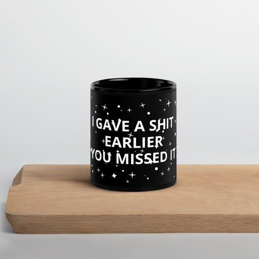 Black Glossy Mug - Forever Hungry Lifestyle 