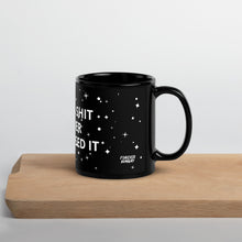 Load image into Gallery viewer, Black Glossy Mug - Forever Hungry Lifestyle 
