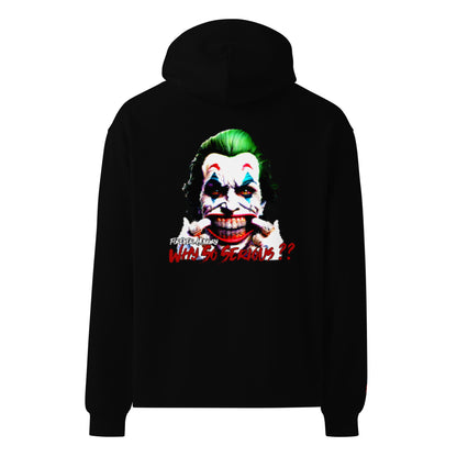 Forever Hungry Unisex oversized JOKER HOODIE