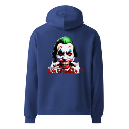 Forever Hungry Unisex oversized JOKER HOODIE