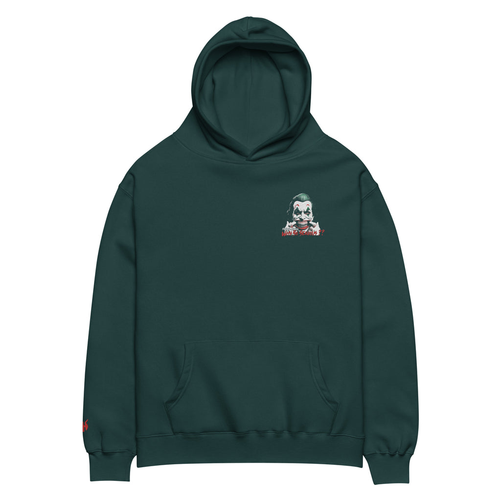Forever Hungry Unisex oversized JOKER HOODIE
