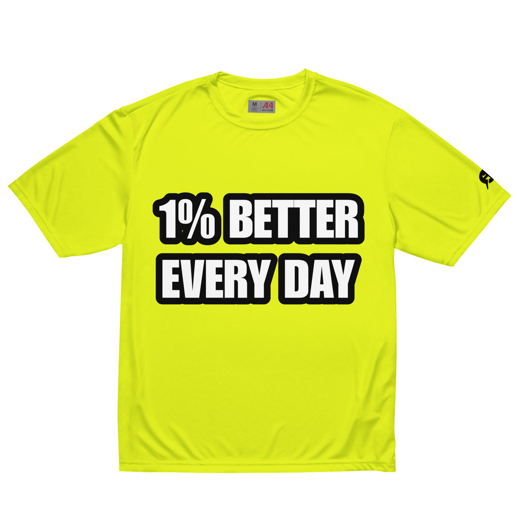 Forever Hungry 1% Unisex performance crew neck t-shirt