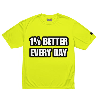 Forever Hungry 1% Unisex performance crew neck t-shirt