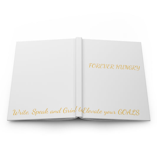 Hardcover Journal Matte - Forever Hungry Lifestyle 