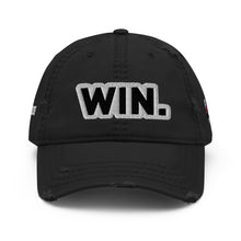 Load image into Gallery viewer, WIN. Distressed Dad Hat - Forever Hungry Lifestyle 
