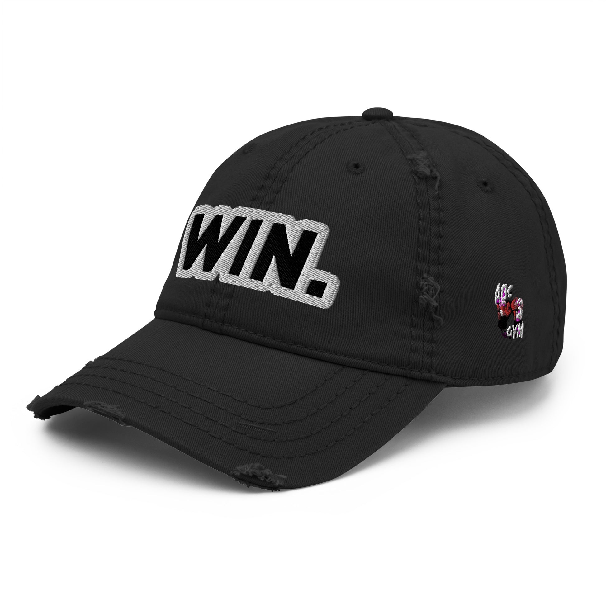 WIN. Distressed Dad Hat - Forever Hungry Lifestyle 