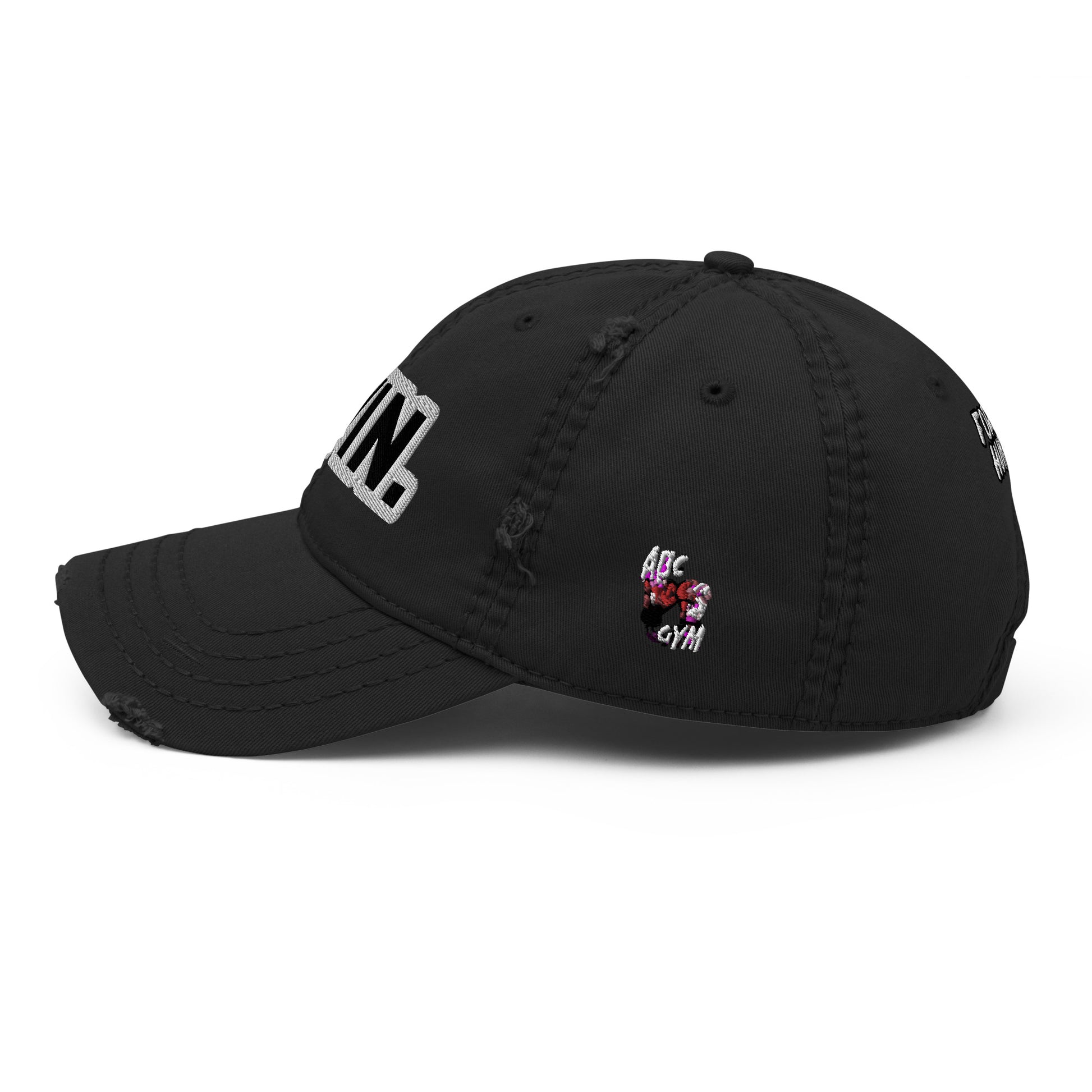 WIN. Distressed Dad Hat - Forever Hungry Lifestyle 