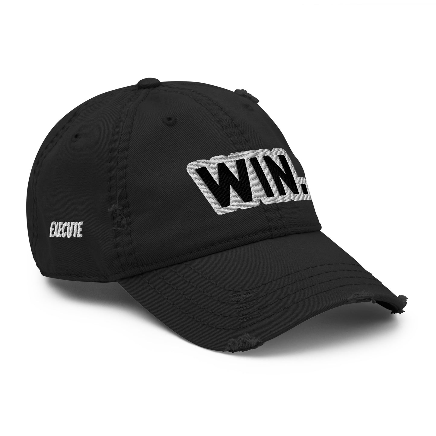 WIN. Distressed Dad Hat - Forever Hungry Lifestyle 
