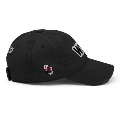 WIN. Distressed Dad Hat - Forever Hungry Lifestyle 