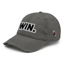 Load image into Gallery viewer, WIN. Distressed Dad Hat - Forever Hungry Lifestyle 
