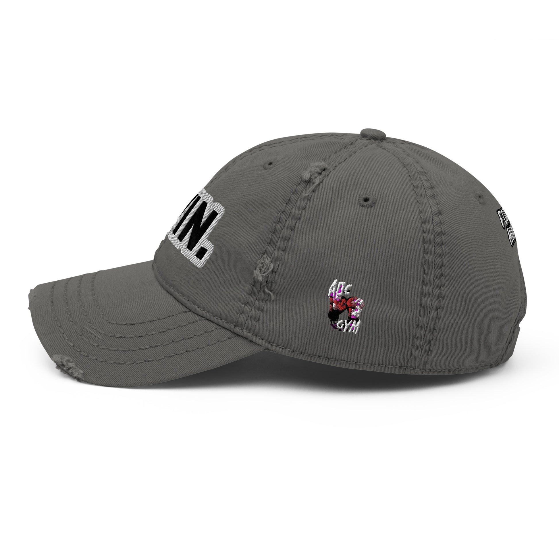 WIN. Distressed Dad Hat - Forever Hungry Lifestyle 