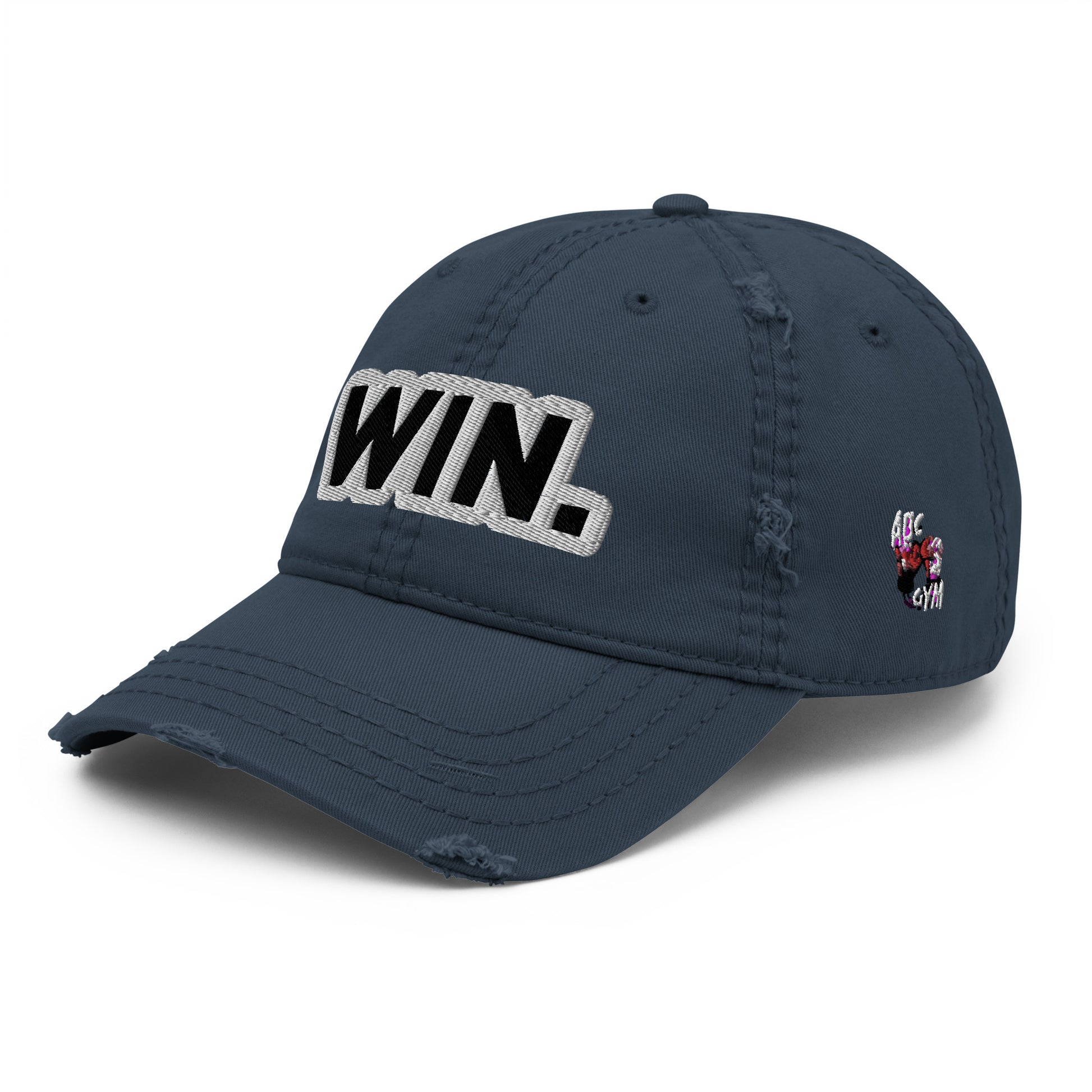 WIN. Distressed Dad Hat - Forever Hungry Lifestyle 