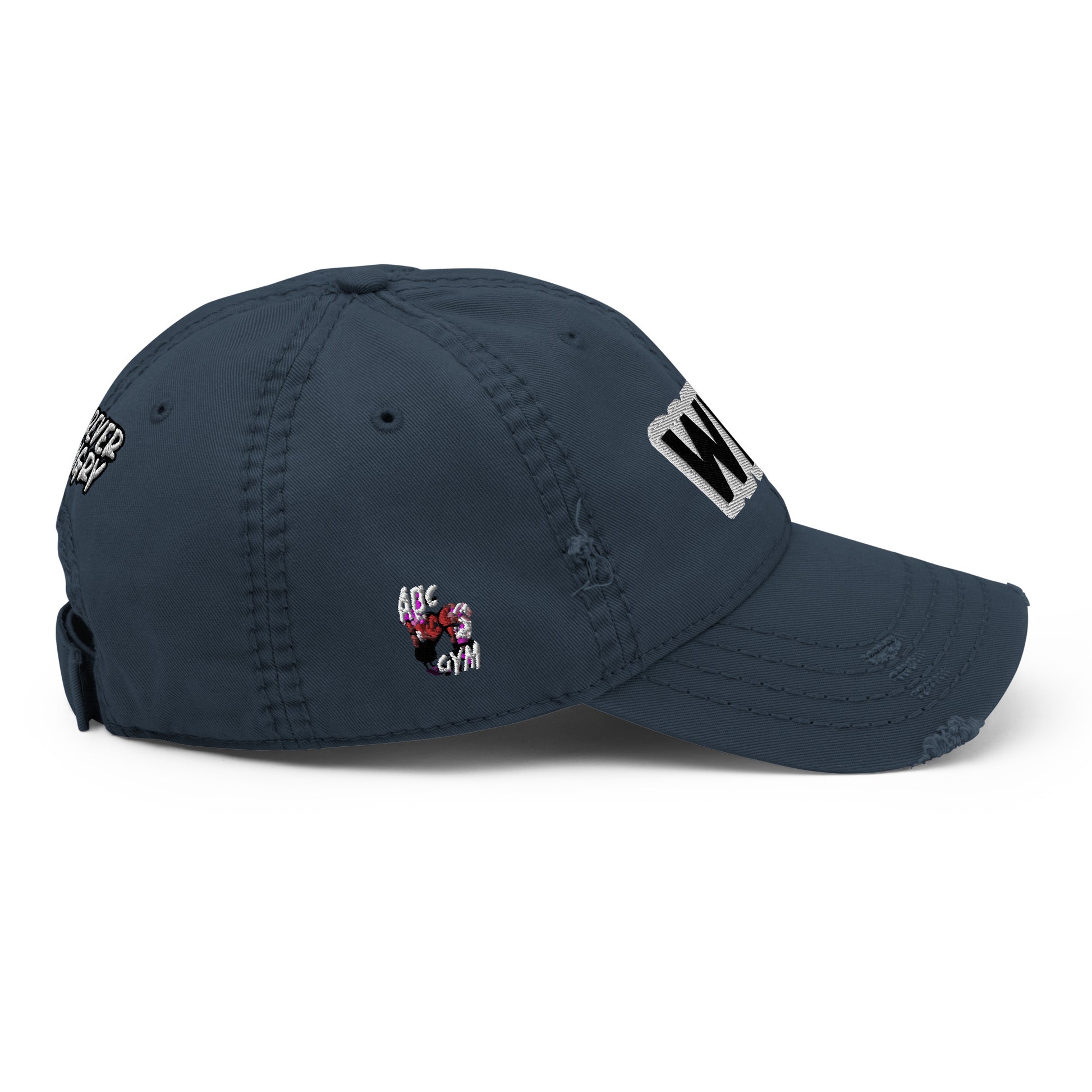 WIN. Distressed Dad Hat - Forever Hungry Lifestyle 